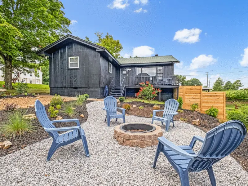 Indoor Comfort & Outdoor Hot Tub & Swing Bed Oasis